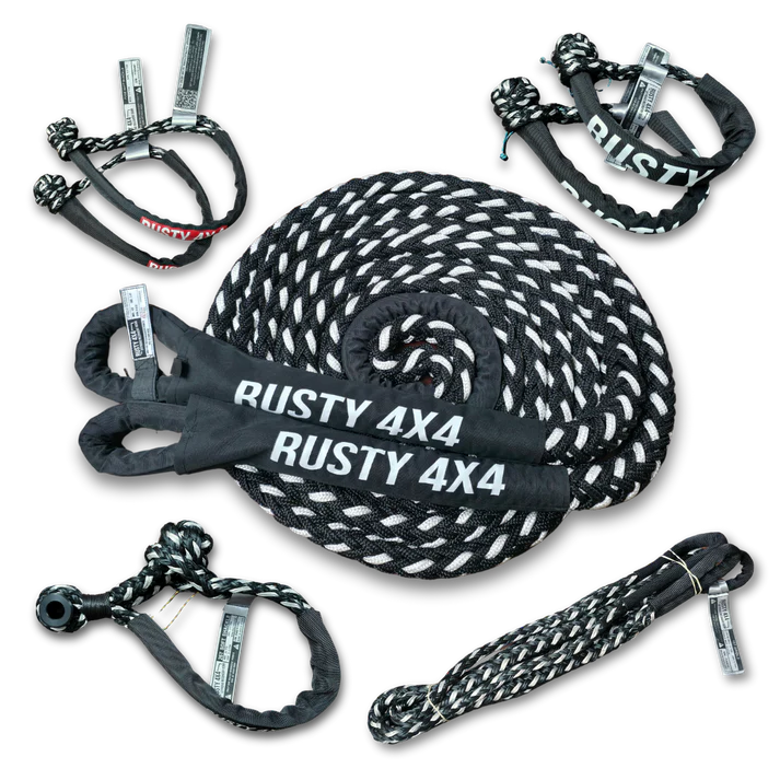 Rusty 4x4 12-Ton Kinetic Recovery Kit - Large