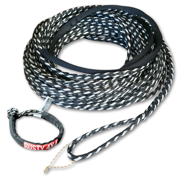 Rusty 4x4 Winch Line Combo 10mm x 25 Meters (9,500 KG / 21,000 LBS)